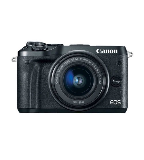 Canon EOS M6 Kit EF-M 15-45mm (Promo Cashback Rp 2.500.000 Periode 01 s/d 30 November 2019)